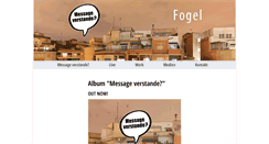 Desktop Screenshot of fogel.ch
